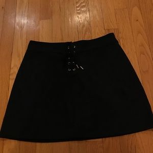 Abercrombie suede skirt